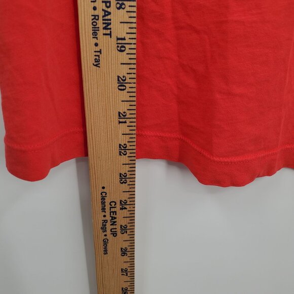 Evereve Elsa Shoulder Detail Slub Tee Shirt Top Women Size XS NWT Short Sleeve - Picture 7 of 12